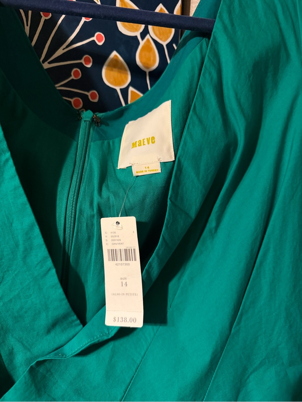 Maeve NWT Teal Dress